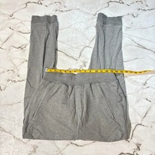 Lululemon Mens Grey Jogger Sweatpants Loungewear Y2K Vintage Style picture