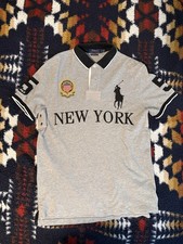 Rare Polo Ralph Lauren New York Big Pony City Polo Size M picture