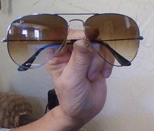 Ray Ban Classic Large Metal Aviator Gradient  Sunglasses - 3025 - Pre-owned picture