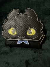 Loungefly DreamWorks How To Train Your Dragon Toothless Figural Flap Wallet picture