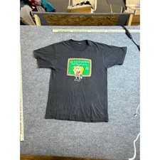Nickelodeon T-Shirt Mens Size M Black SpongeBob Hall Monitor Graphic Faded Tee picture
