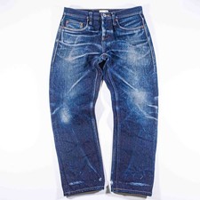 Unbranded UB221 21oz Super Heavyweight Tapered Selvedge Denim Jeans Mens 31 x 27 picture