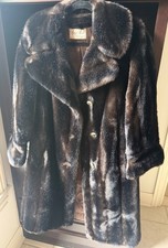 Vintage Russel Taylor Mincara Mink-Style Fur Coat- Excellent Condition picture