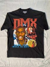 *USED* New Age Vintage DMX “Dark and Hell is Hot” Oversized Tee Size XL picture