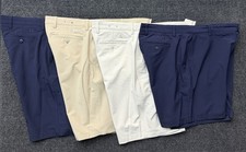 Lot Of 4 FootJoy Men's Woven Golf Shorts Stretch FJ Size 38 (9in And 6in) picture