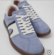 NWOB Camper  Pelotas Soller Indigo/White Leather Sneakers  Size 9 picture