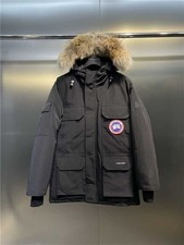 Canada Goose 08 Hooded Down Parka Unisex Men Women Black Winter Coat Jacket NWT picture