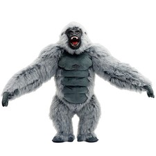 8' Giant Gorilla Mascot Inflatable Costume Adult Halloween Cosplay Party Outfit picture