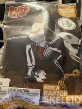 Spooktacular Creations Inflatable Costume Child 7-10 Ride A Raptor Dino Costume picture
