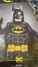 NEW BATMAN Lego Halloween Costume Set Size S 7-8 Youth DC Comics-HALLOWEEN🎃 picture