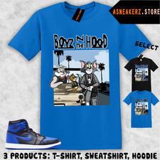 Tee Shirt Matching AJ 1 High OG Royal To Match Sneaker Boyz T&J T-Shirt picture