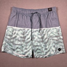 RVCA Barnes Elastic Trunks Mens Size Medium 17