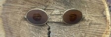 Antique 1870's-80s Sharp Shooters Tinted Frost Amber Glasses Shooting Spectacles picture