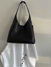Coach Brooklyn Shoulder Bag 28 – Black Leather – Gold Hardware – With Dust Bag picture