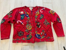Vintage “Ugly Christmas” sweater Hampshire Studio size P/M picture