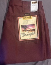 36x34 Wrangler Wrancher Burgundy  picture
