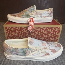 New In Box RARE Vans Tapestry Slip Ons Men’s Size 10 / Womens 11.5 VN0A4U382P7 picture