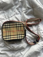 Burberry checkered crossbody bag for women authentic. small size picture