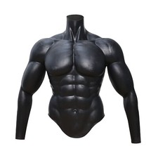 Smitizen Silicone Male Upper Muscle Suit Costume with Fake Chest Belly for Cos picture
