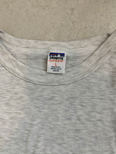 Patagonia Capilene Men's L Gray Long Sleeve Crew Neck Knit Polyester Logo Tee picture