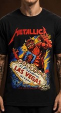 HOT Metallica Las Vegas NV  2026-2027 T-Shirt 2Sided Reprint.FAST SHIP picture