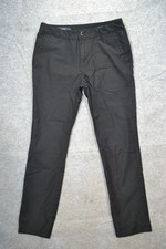 Roark Pants Mens 32x31 Black Porter Pant 3.0 Stretch Chino Straight Casual picture