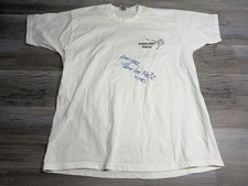 Vintage Gena Lee Nolin Signed Autographed Baywatch Detroit Vipers Tee XL 90s picture