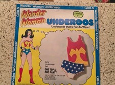 Underoos 1979 Wonder Woman STILL SEALED Vintage Size Small Girls NEW picture