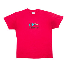 Vintage Y2K Hanes Guttermouth Tequila Worm Crew Neck Tee picture