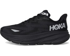 HOKA Men's Clifton 9 GTX® For Running, Black/Black 1, D - Medium, Authentic picture