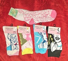 The Golden Girls Crew Socks. Set of 5. Rose, Blanche, Sophia, Dorothy size: 9-13 picture