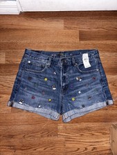 New Women’s AMERICAN EAGLE OUTFITTERS Jean Shorts Size 8 picture