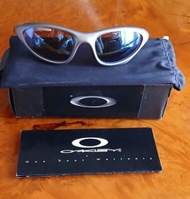 vintage 2001 Oakley silver  SCAR sunglasses with G30 lenses picture