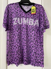 New Women's Zumba Mesh Top size L picture