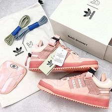 Bad Bunny x adidas Forum Low Pink Easter Egg GW 0265 Brand New With Box picture