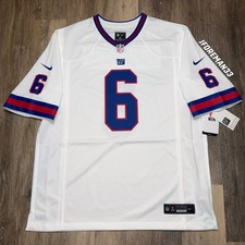 Nike Jaxson Dart New York Giants Game Jersey White Throwback Retro Alternate picture