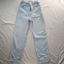 Hollister Ultra high rise Dad jeans Vintage stretch 23Wx30L (22x28.5) picture