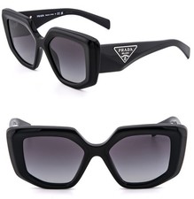 PRADA SYMBOLE Black Triangle Logo PR14ZS 14ZS Fashion Sunglasses 14Z picture