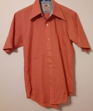 Vintage 70s Men's Fruit Of The Loom Golden Harvest Collection Button Up Shirt picture