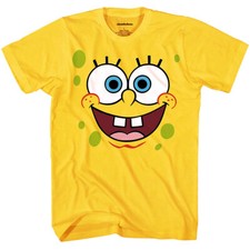 Official SpongeBob Squarepants Face Adult T-Shirt picture