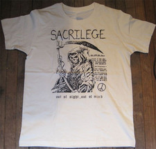 Collection Sacrilege band out of sides out of might Unisex Shirt All Sizes II398 picture