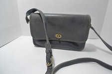 Vintage- Coach  Compartment  Bag -Leather -Style 9850-Made In USA - Shabby Chic picture
