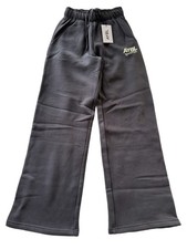 AYBL Sports Club Oversized Straight Leg Joggers Womens XS Charcoal Sweatpants NW picture