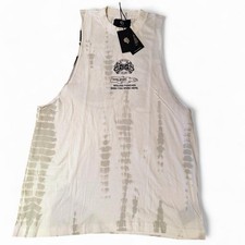 Darc Sport Wish You Were Here white Tommy muscle tee15 year anniversary, size L picture
