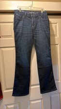 Wrangler Q-Baby The Ultimate Riding Jean - Dark Wash Mid-Rise Bootcut Jeans picture