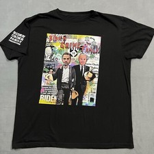 JOE BIDEN T-Shirt XL Black Biden Crime Family Hunter Funny Political Joke Tee picture