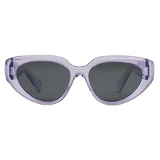 CÉLINE SALE S286 CAT-EYE ACETATE TOP $425 SUNGLASSES LAVENDER PURPLE FRAME picture
