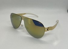 Mykita Franz Bernhard Willhelm Sunglasses Gold Aviator Authentic USA STOCK picture