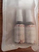 (2) Blood Splatter, 2oz Fake Blood Spray, Halloween Liquid Blood for Cloth picture