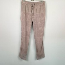 PARKER Leather Joggers Nude Color MSR $369.00 picture
